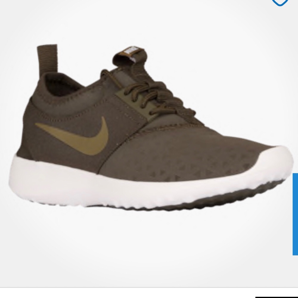 Olive green Nike Juvenate tennis shoes